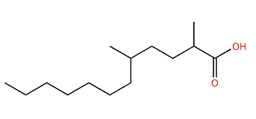 2,5-Dimethyldodecanoic acid